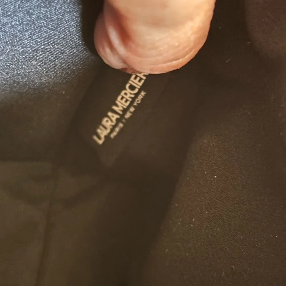Laura Mercier Black Accessory Bag